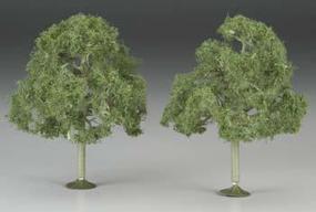 Bachmann 5 Inch Walnut Trees (2) O Scale Model Railroad Scenery #32207