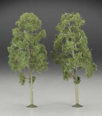 Bachmann 8 Inch Maple Trees (2) O Scale Model Railroad Scenery #32211