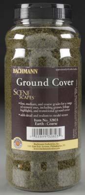 Bachmann Earth - Coarse Model Railroad Ground Cover #32803