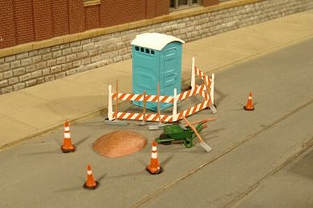 Bachmann Building Site Accessories O Scale Model Railroad Building Accessory #33164