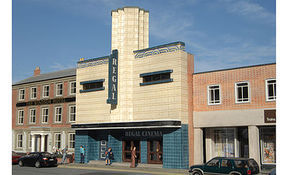 Bachmann Resin Front Regal Cinema HO Scale Model Railroad Building #35004