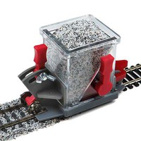 Ballast Spreader with Shutoff and Height Adjustment HO Scale Model Railroad Ballast #39016