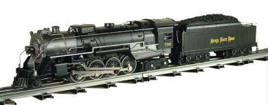 Bachmann Berkshire 2-8-4 - 3-Rail Nickel Plate Road O Scale Model Train Steam Locomotive #40505