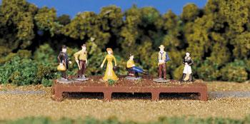 Bachmann 42333 HO Scale Train Crew People Figures for sale online 