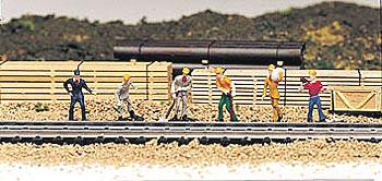 Bachmann Train Work Crew HO Scale Model Railroad Figure #42341