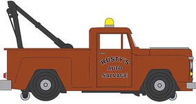 Bachmann Rusty's Salvage Tow Truck E-Z street System O Scale Model Train Roadway Vehicle #42748