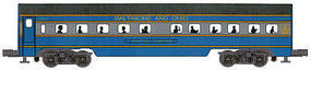 Bachmann 2-Car Passenger Add-On (60') Baltimore & Ohio O Scale Model Train Passenger Car #43001