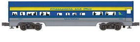 Bachmann 2-Car Passenger Add-On (60') Chesapeake & Ohio O Scale Model Train Passenger Car #43011