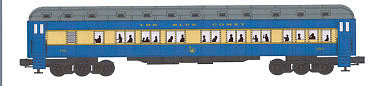 Bachmann 2-Car Passenger Add-On (72Scale) - Central of NJ O Scale Model Train Passenger Car #43306