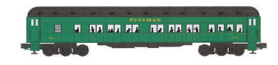 Bachmann 2-Car Passenger Add-On (72 Scale) - Pullman O Scale Model Train Passenger Car #43310