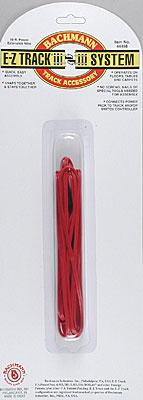 Bachmann 10 Terminal Extnsn Wire Red HO Scale Model Train Track Accessory #44498