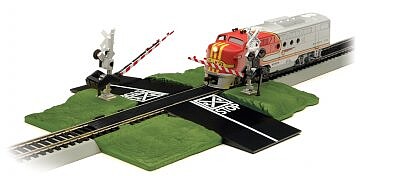 Bachmann Dual Crossing Gate HO Scale Model Railroad Trackside Accessory #44579