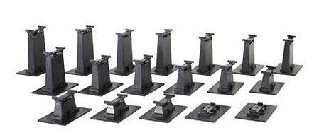 Bachmann EZ Graduated Pier Set 18pc HO/On30 HO Scale Model Railroad Operating Accessory #44595