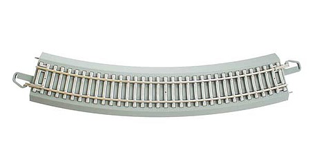 Bachmann 22 Radius Curved NS EZ Track with Concrete ties (4) HO Scale Model Train Track #44703