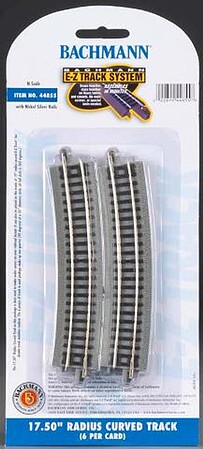 n scale curved track