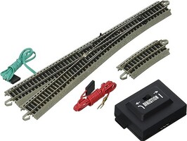 Bachmann #6 Turnout Left (1/Card) N Scale Nickel Silver Model Train Track #44859