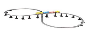 Bachmann Over-Under Figure 8 E-Z Track Pack N Scale Model Railroad Track #44877
