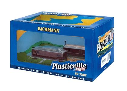 plasticville ho scale buildings