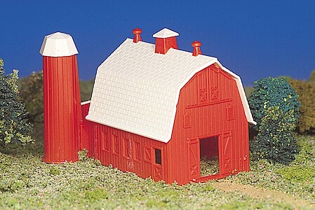 Bachmann Barn Kit Ho Scale Model Railroad Building 45151