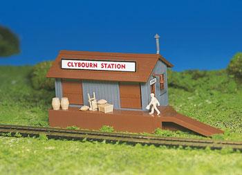 Bachmann Freight Station Kit HO Scale Model Railroad Building #45171