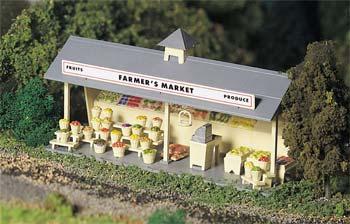 Bachmann Roadside Stand Built-Up O Scale Model Railroad Building #45314