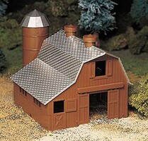 Dairy Barn Kit O Scale Model Railroad Building #45602