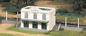 Bachmann Union Station Snap Kit O Scale Model Railroad Building #45976