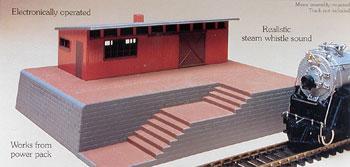 Bachmann Wayside Warehouse w/Whistle Kit HO Scale Model Railroad Building #46209