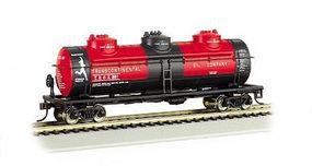 Bachmann 3-Dome Tank Car 3-Rail Transcontinental Oil Co. O Scale Model Train Freight Car #47115 Bachmann 3-Dome Tank Car 3-Rail Transcontinental Oil Co. O Scale Model Train Freight Car #47115