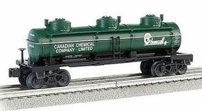 Bachmann 3 dome Tank car Chemcell O Scale Model Train Freight Car #47118 Bachmann 3 dome Tank car Chemcell O Scale Model Train Freight Car #47118