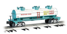 Bachmann WM Ringling Bros 3-Dome Water Tank Car #103 O Scale Model Train Freight Car #47120