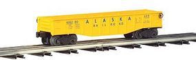 Bachmann Gondola with 6 Wooden Barrels Alaska O Scale Model Train Freight Car #47201