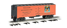 Bachmann 40' Refrigerator Car Golden Eagle Oranges O Scale Model Train Freight Car #47467 Bachmann 40' Refrigerator Car Golden Eagle Oranges O Scale Model Train Freight Car #47467