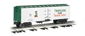 Bachmann 40' Refrigerator Car Tropicana O Scale Model Train Freight Car #47468 Bachmann 40' Refrigerator Car Tropicana O Scale Model Train Freight Car #47468