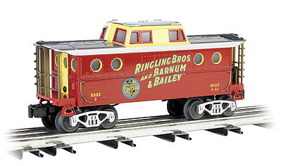 Bachmann WM Ringling Bros N5C Cab #2 O Scale Model Train Freight Car #47756