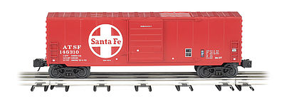 Bachmann Operating Boxcar - 3-Rail Santa Fe O Scale Model Train Freight Car #47977