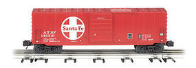 Bachmann Operating Boxcar 3-Rail Santa Fe O Scale Model Train Freight Car #47977