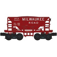 Bachmann 70-Ton Ore Car Milwaukee Road O Scale Model Train Freight Car #48504