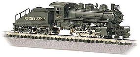 Bachmann USRA 0-6-0 Switcher Pennsylvania #5281 DC HO Scale Model Train Steam Locomotive #50553