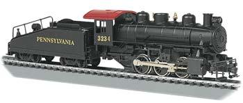 Bachmann USRA 0-6-0 Tender/Smoke Pennsylvania #3234 HO Scale Model Train Steam Locomotive #50615
