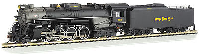 Bachmann Berkshire DCC Nickel Plate #765 Railfan Version N Scale Model Train Steam Locomotive #50951