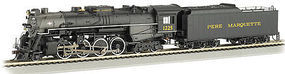 Bachmann Berkshire Pere Marquette #1225 N Scale Model Train Steam Locomotive #50955 Bachmann Berkshire Pere Marquette #1225 N Scale Model Train Steam Locomotive #50955