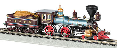 Bachmann 4-4-0 American w/o DCC W&ARR Texas HO Scale Model Train Sream Locomotive #51004