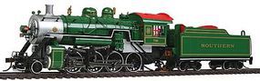 Baldwin 2-8-0 Southern (Green) #722 HO Scale Model Train Steam Locomotive #51314