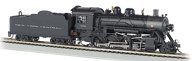 Bachmann Baldwin 2-8-0 New York Central #1156 DCC N Scale Model Train Steam Locomotive #51354