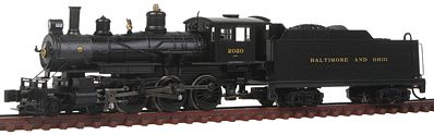 4-6-0 Baldwin Baltimore & Ohio #2020 N Scale Model Train Steam