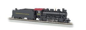 Prairie 2-6-2 w/Smoke & Tender Pennsylvania #2761 HO Scale Model Train Steam Locomotive #51522