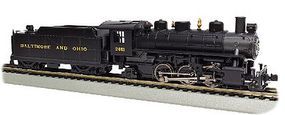 Prairie 2-6-2 Loco w/Smoke & Tender B&O HO Scale Model Train Steam Locomotive #51527