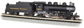 Bachmann 2-6-2 Prairie Northern Pacific #2456 DC N Scale Model Train Steam Locomotive #51557