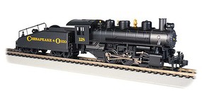 Bachmann USRA 0-6-0 Chesapeake & Ohio #128 DCC with smoke HO Scale Model Train Steam Locomotive #51612